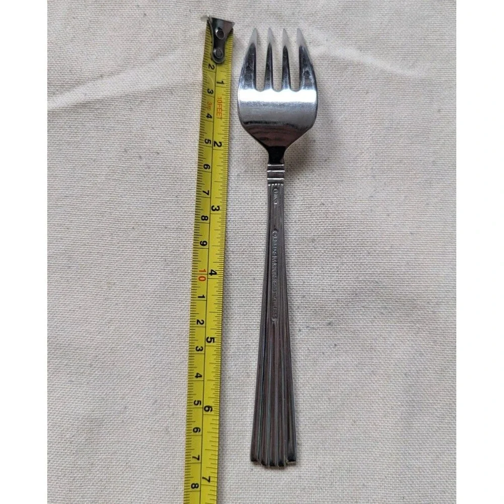 Reed & Barton CRESCENDO Stainless 18/10 Dinner Fork Glossy Flatware 7